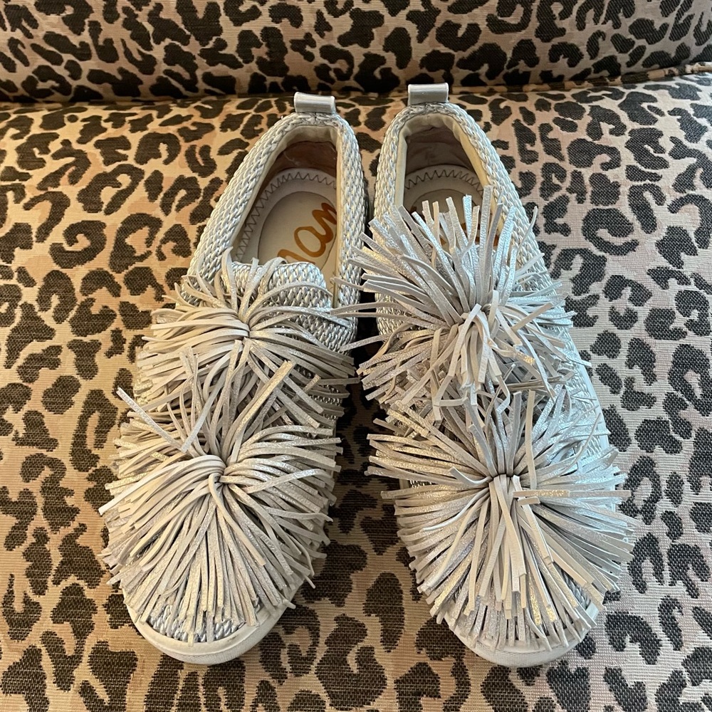 Sam Edelman Slip-on Sneakers with Pom Poms